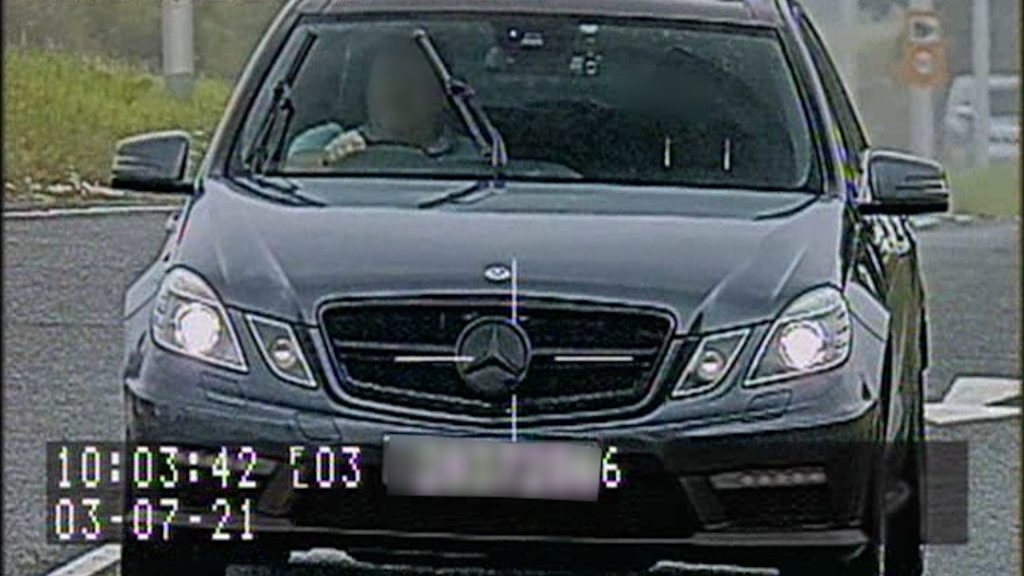 speeding driver caught on camera