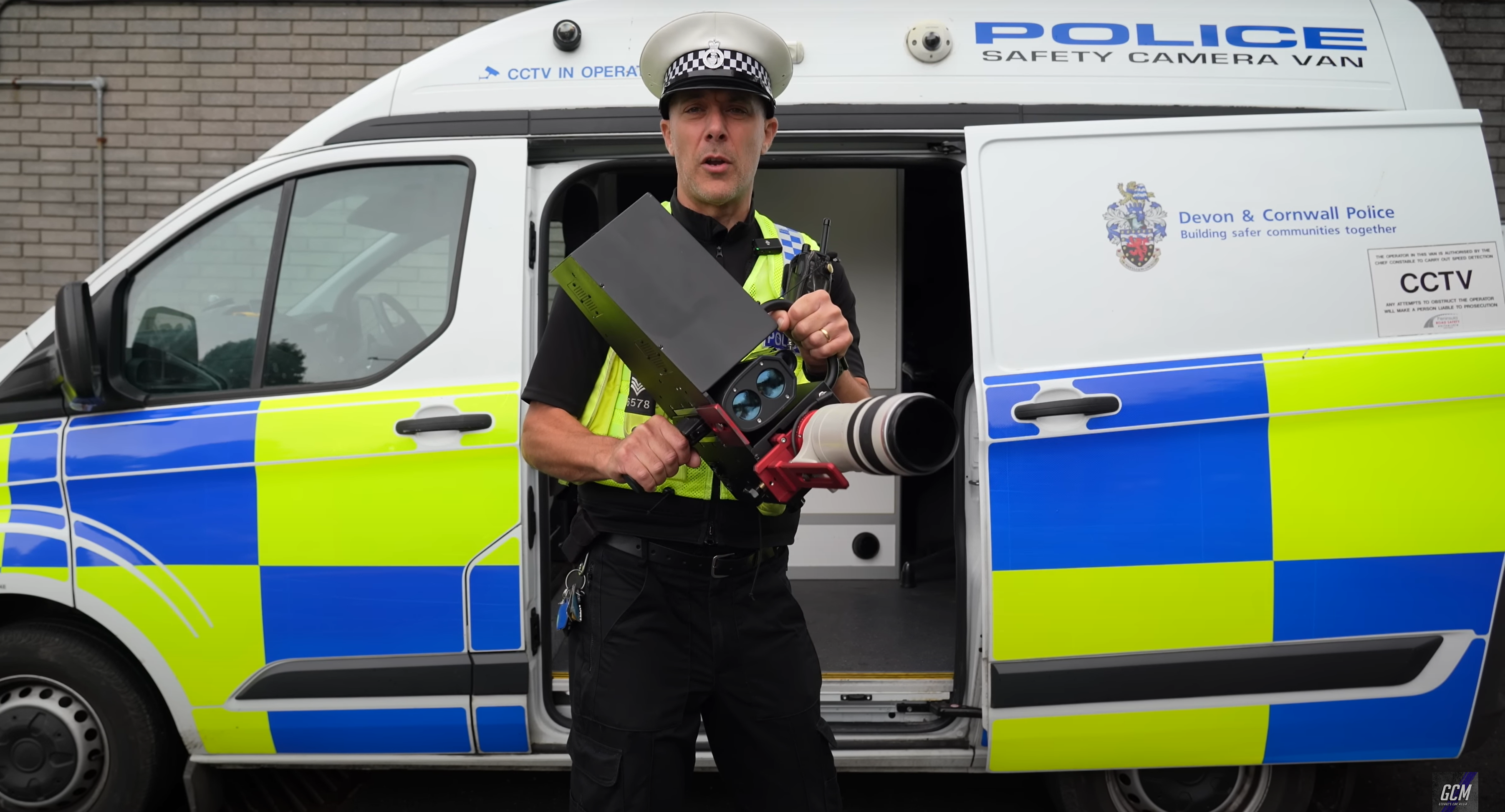 speed camera police officer devon cornwall