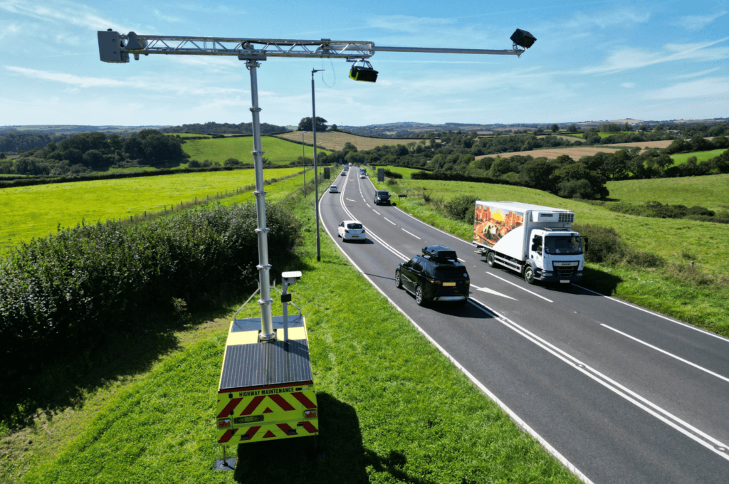 Acusensus camera road van lorry car