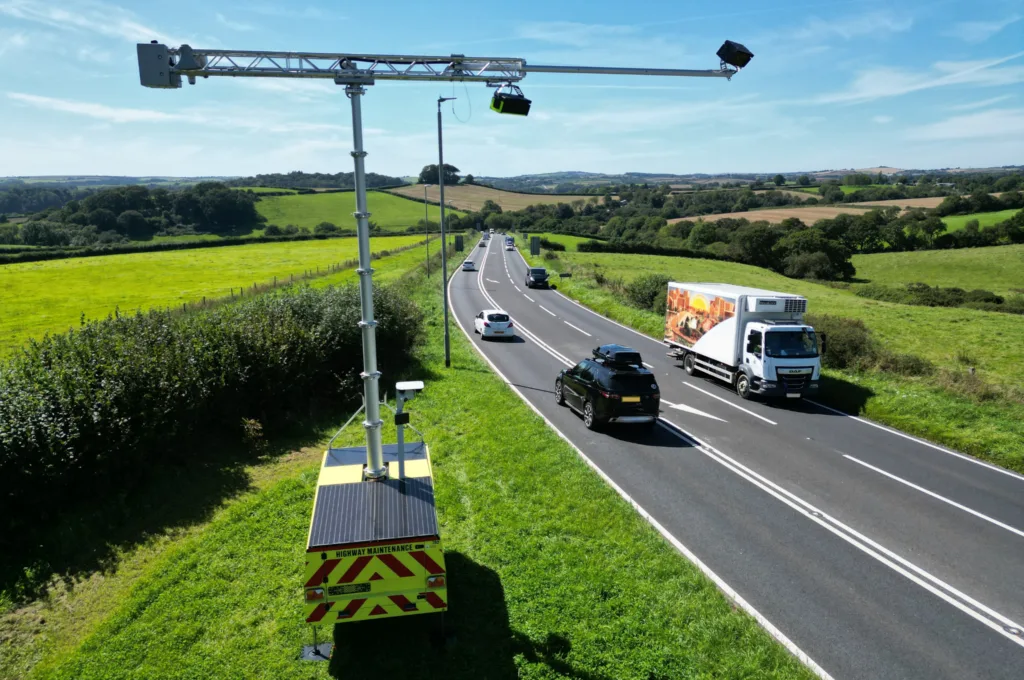 Acusensus camera road van lorry car