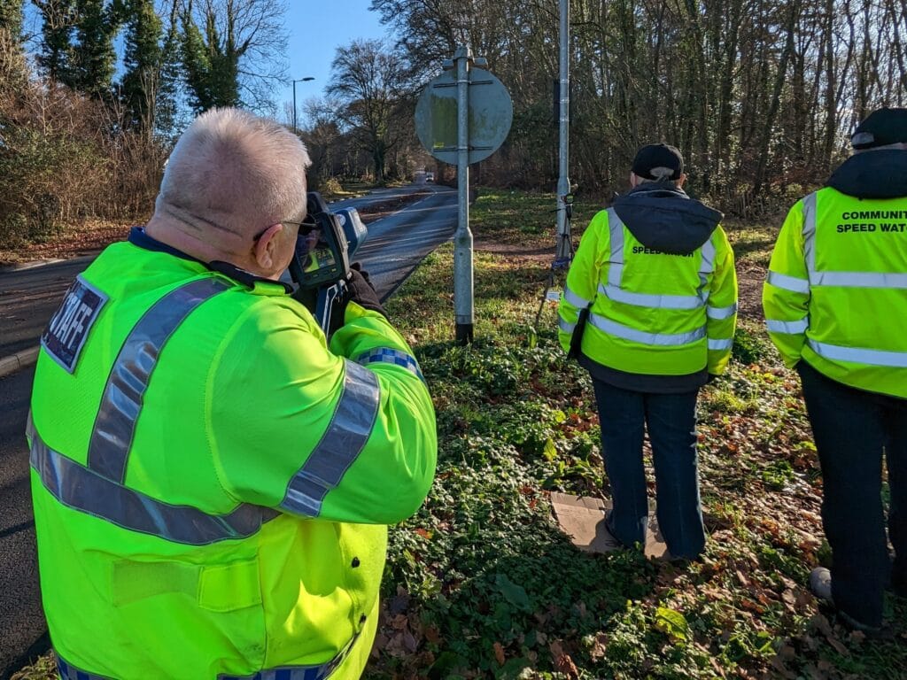 Newton Abbot CSW volunteers with SDO Dave Burrows