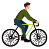 cyclist icon