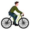 cyclist icon